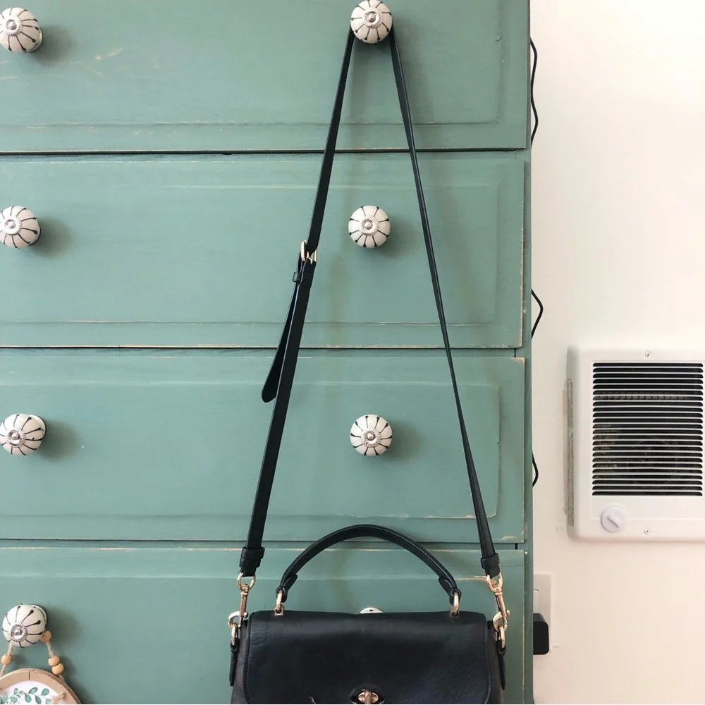 COACH MARLI BROWN MONOGRAMMED CROSSBODY -READ -AS IS